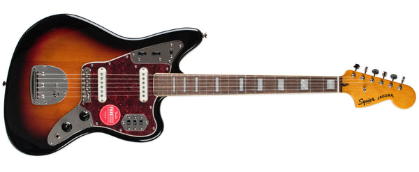 SQUIER CLASSIC VIBE ‘70S JAGUAR - 3-COLOUR SUNBURST