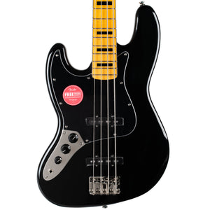 SQUIER CLASSIC VIBE ‘70S JAZZ BASS, LEFT HANDED - BLACK