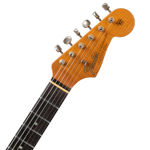 FENDER CUSTOM SHOP LIMTED EDITION '64 STRATOCASTER RELIC - FADED AGED 3-COLOUR SUNBURST