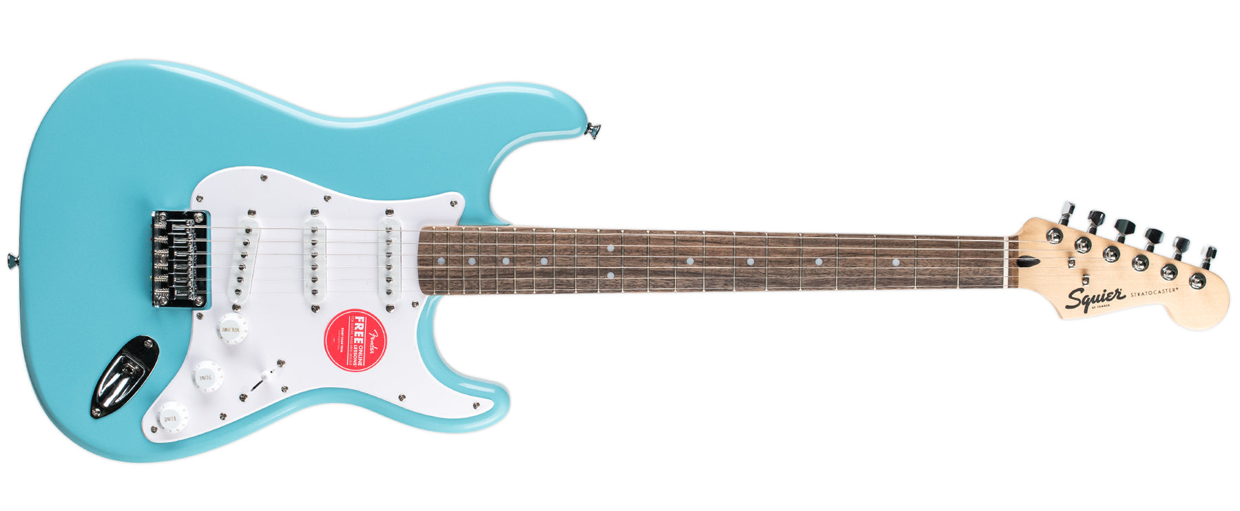 SQUIER BULLET STRATOCASTER HT - TROPICAL TURQUOISE | Stang Guitars