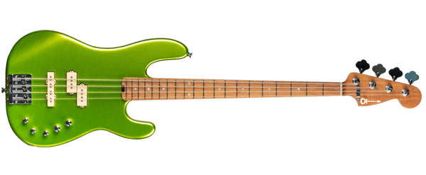 CHARVEL PRO-MOD SAN DIMAS BASS PJ IV - LIME GREEN METALLIC