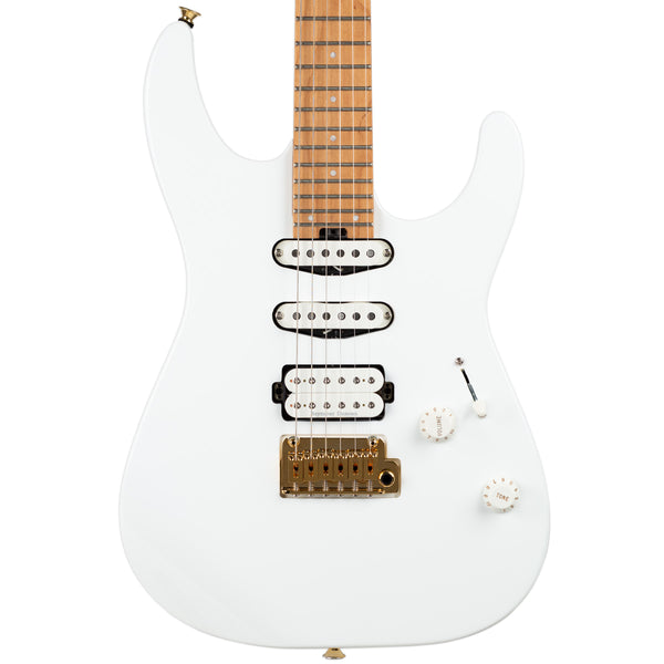 CHARVEL PRO-MOD DK24 HSS 2PT CM - SNOW WHITE