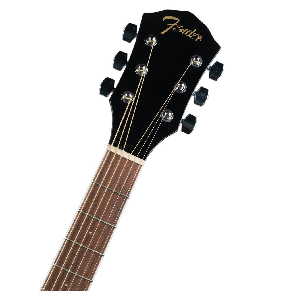 FENDER FA-125CE DREADNOUGHT ACOUSTIC ELECTRIC - BLACK | Stang Guitars