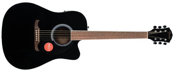 FENDER FA-125CE DREADNOUGHT ACOUSTIC ELECTRIC - BLACK