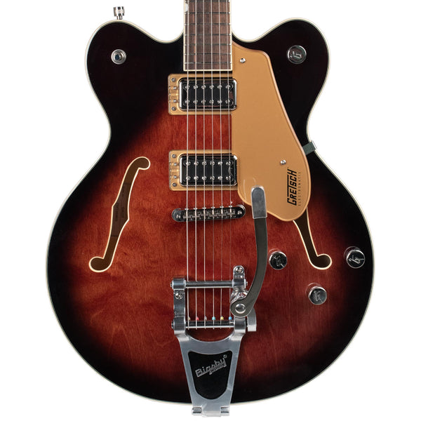 GRETSCH G5622T ELECTROMATIC CENTER BLOCK DOUBLE-CUT WITH BIGSBY - SINGLE BARREL BURST