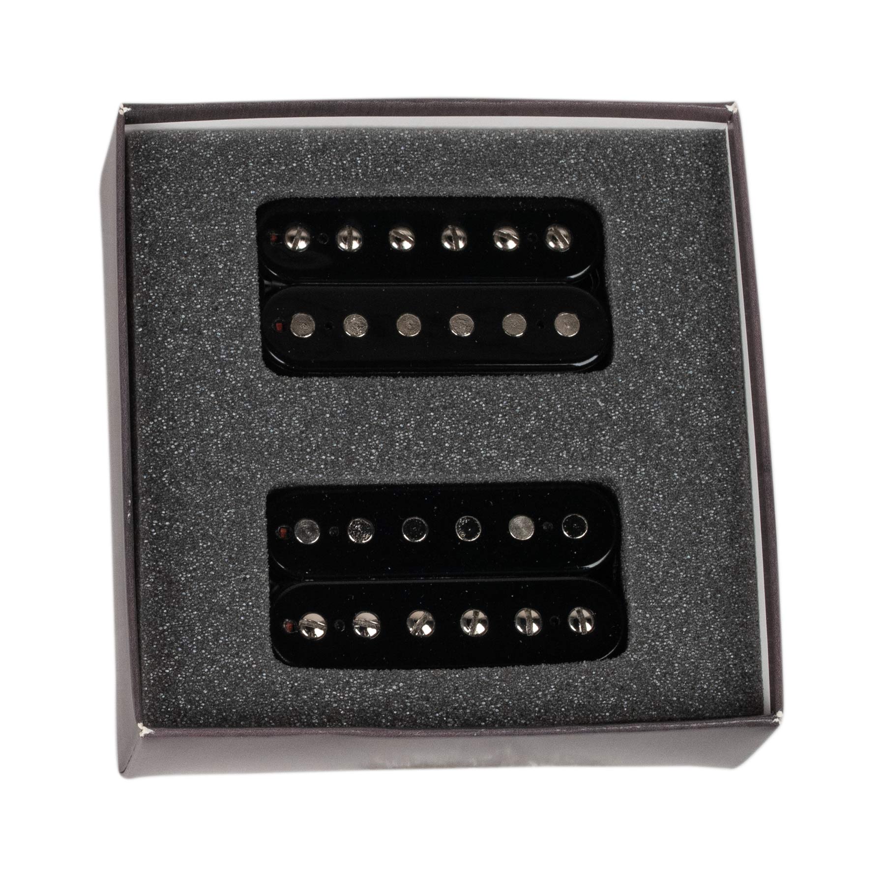 BARE KNUCKLE PICKUPS BOOT CAMP OLD GUARD 6-STRING HUMBUCKER 50MM SET OPEN BLACK