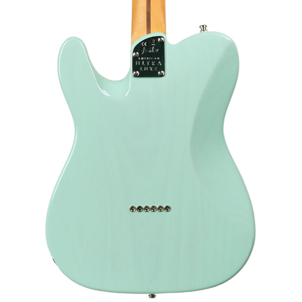 FENDER AMERICAN ULTRA LUXE TELECASTER - TRANSPARENT SURF GREEN