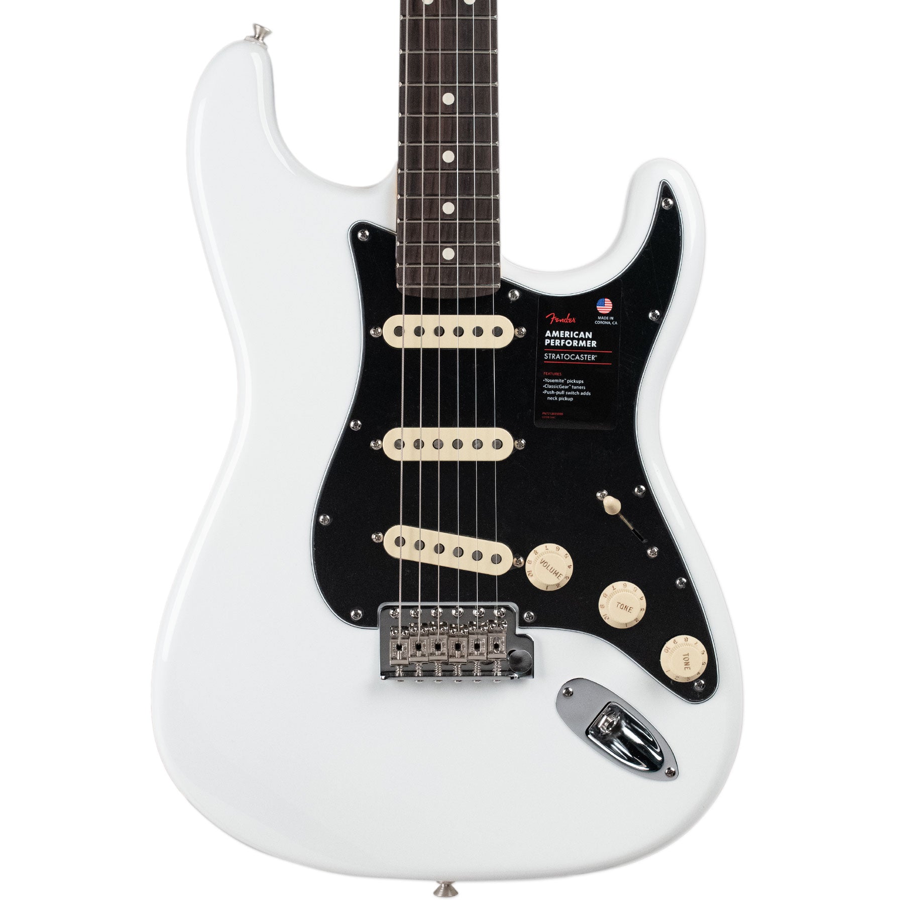 FENDER AMERICAN PERFORMER STRATOCASTER - ARCTIC WHITE