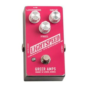 GREER AMPS LIGHTSPEED ORGANIC OVERDRIVE - LIMTED EDITION PINK/WHITE COLOURWAY