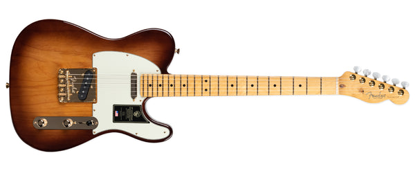 FENDER 75TH ANNIVERSARY COMMEMORATIVE TELECASTER - 2-COLOUR BOURBON BURST