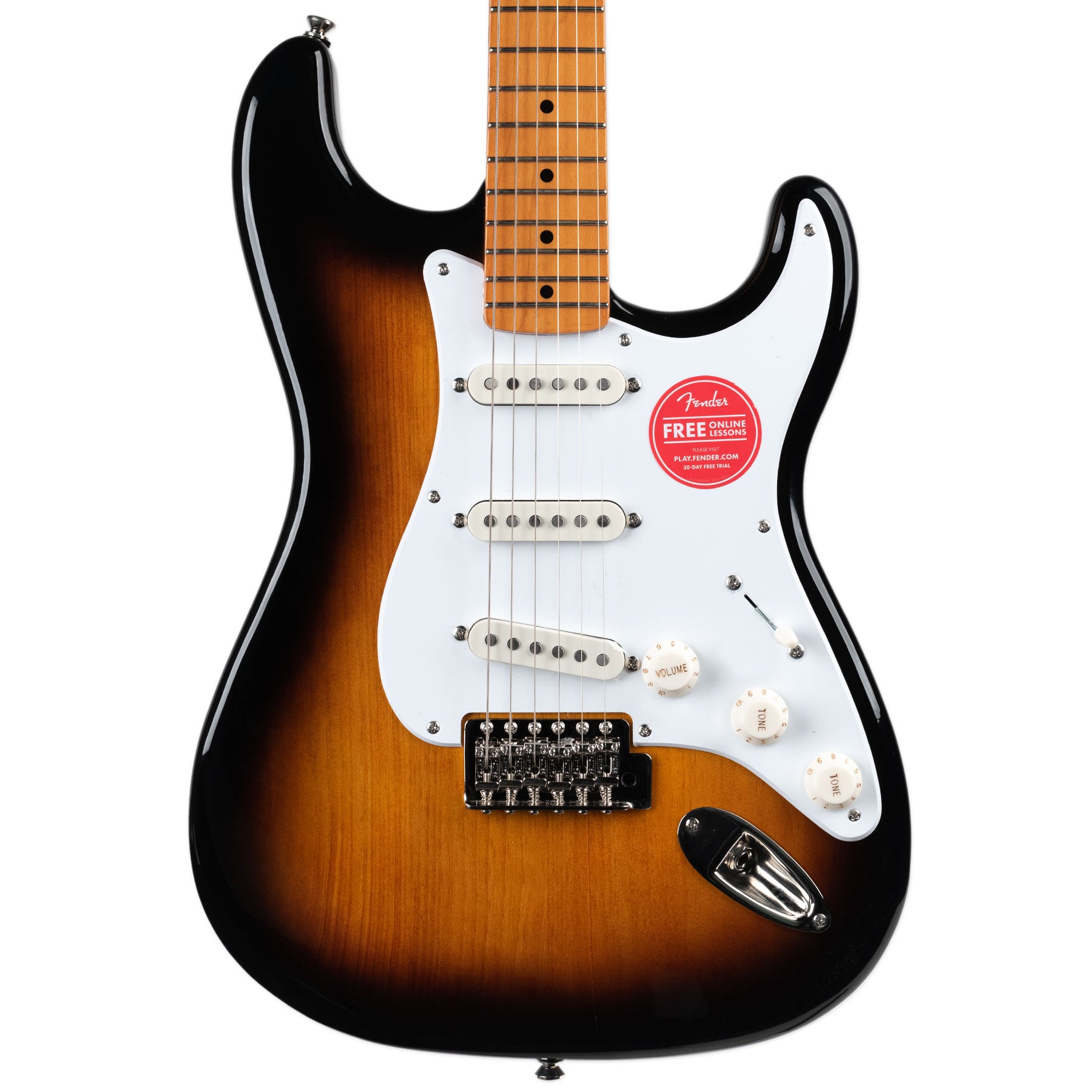 SQUIER CLASSIC VIBE '50S STRATOCASTER - 2 COLOUR SUNBURST *DEMO - FINISH CHECK*