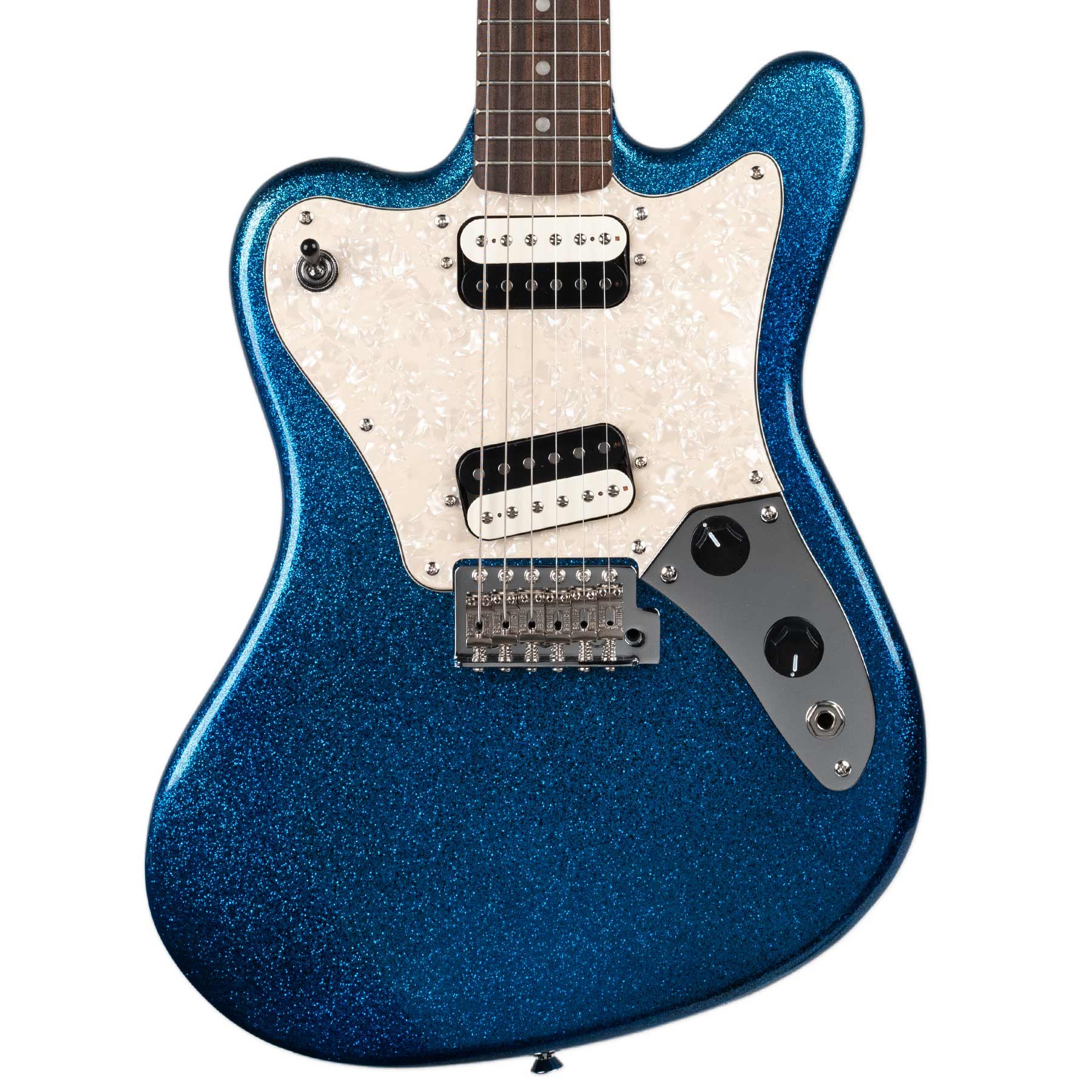 SQUIER PARANORMAL SUPER-SONIC - BLUE SPARKLE