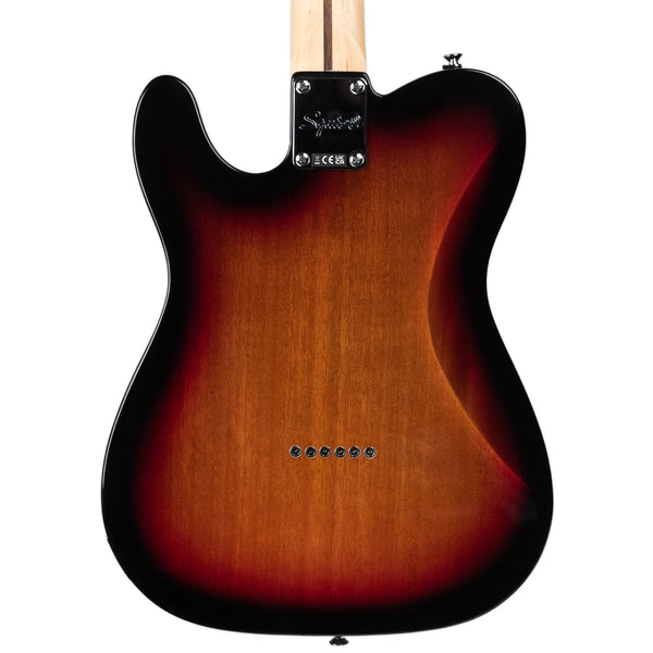 SQUIER AFFINITY TELECASTER BLACK PG 3-COLOUR SUNBURST