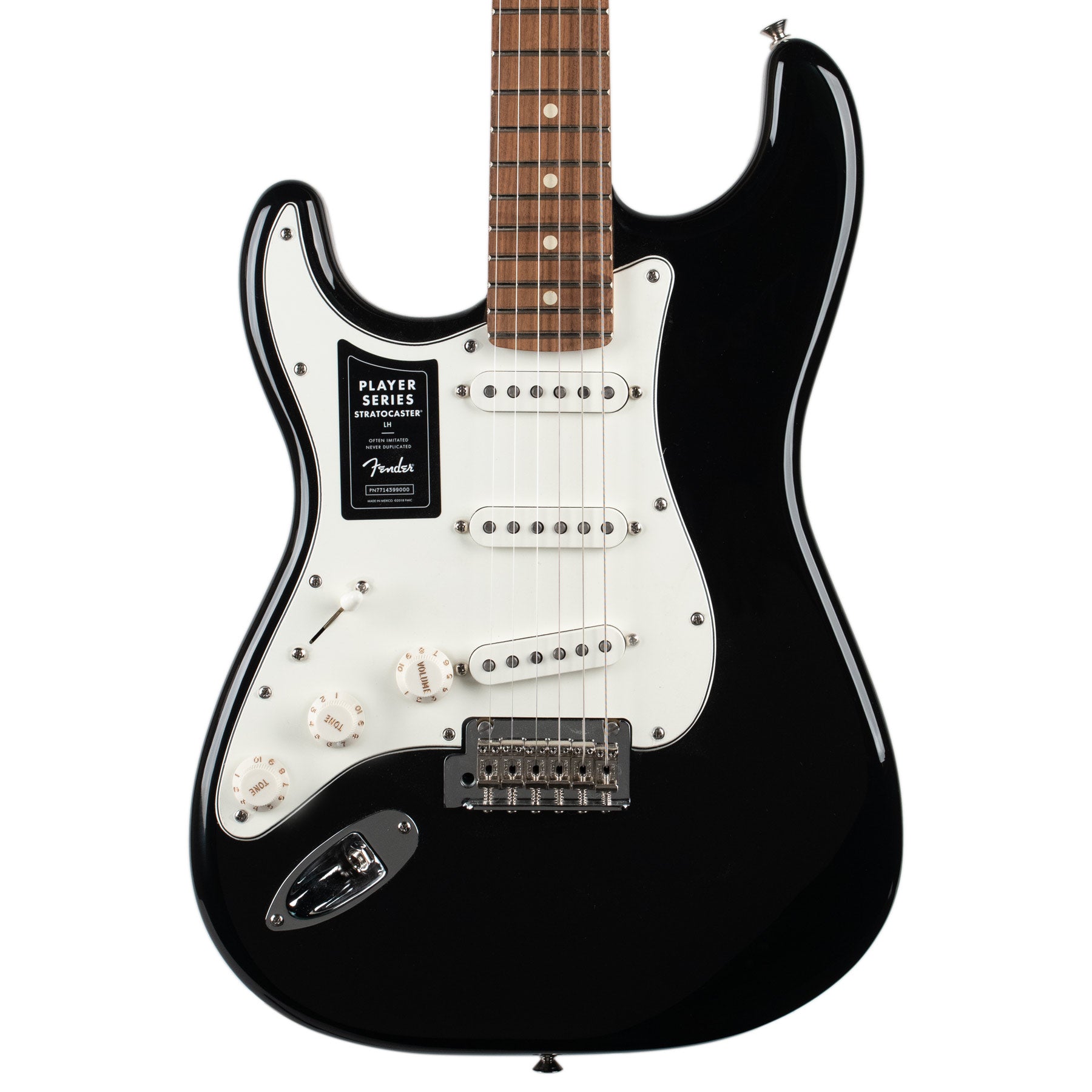 FENDER PLAYER STRATOCASTER LEFT-HANDED - BLACK