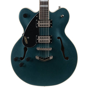 GRETSCH G2622LH STREAMLINER CENTER BLOCK DOUBLE-CUT WITH V-STOPTAIL, LEFT-HANDED - GUNMETAL