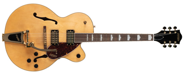 GRETSCH G2410TG STREAMLINER™ HOLLOW BODY SINGLE-CUT WITH BIGSBY AND GOLD HARDWARE - VILLIAGE AMBER