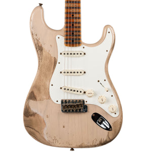 FENDER CUSTOM SHOP LIMITED EDITION RED HOT STRAT SUPER HEAVY RELIC - AGED DIRTY WHITE BLONDE