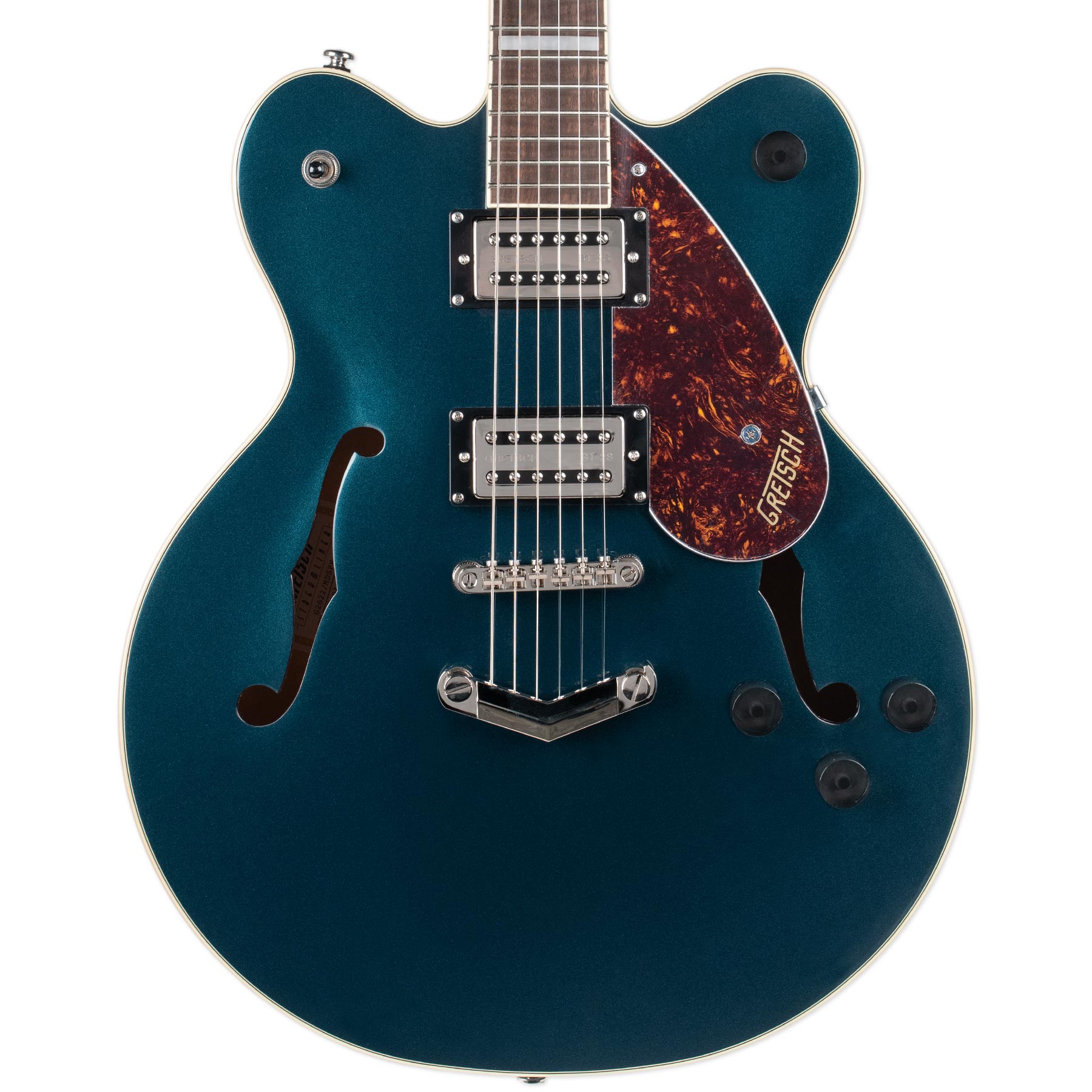 GRETSCH G2622 STREAMLINER CENTER BLOCK DOUBLE-CUT WITH V-STOPTAIL - MIDNIGHT SAPPHIRE