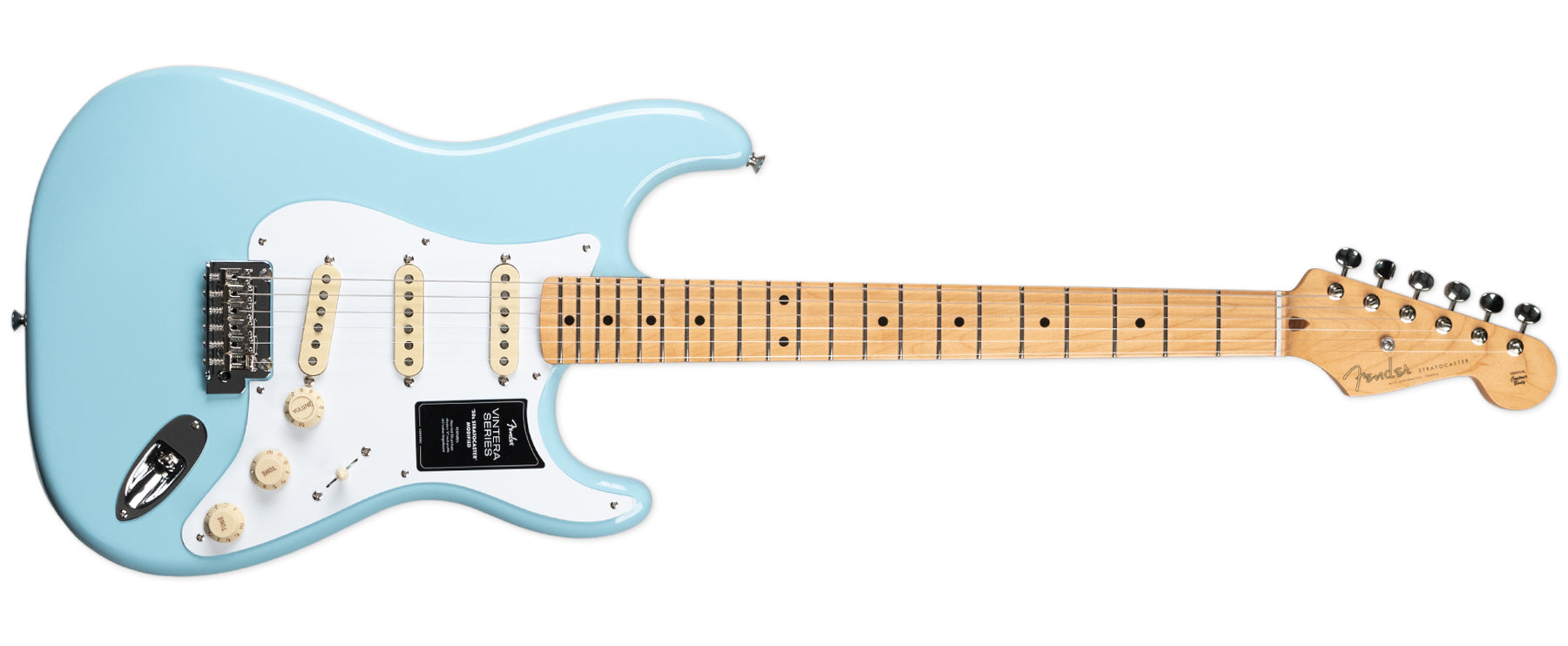 FENDER VINTERA '50S STRATOCASTER MODIFIED - DAPHNE BLUE