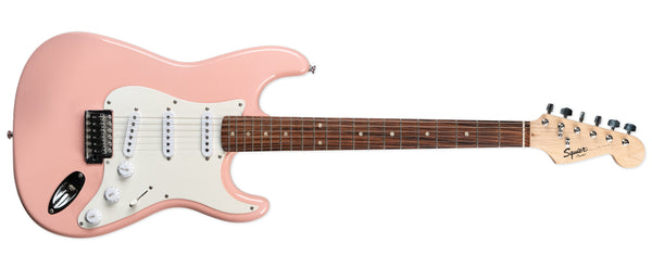 USED SQUIER BULLET STRATOCASTER - SHELL PINK