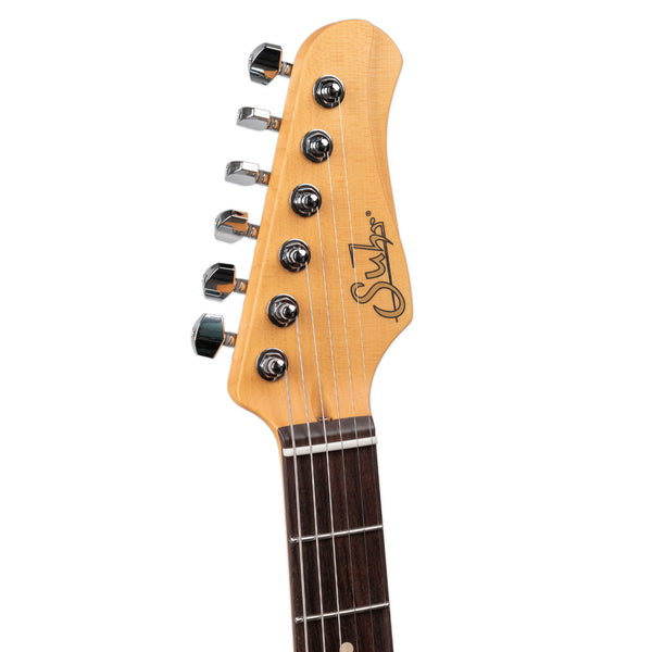 SUHR CLASSIC JM - OLYMPIC WHITE HH ROSEWOOD WITH CASE