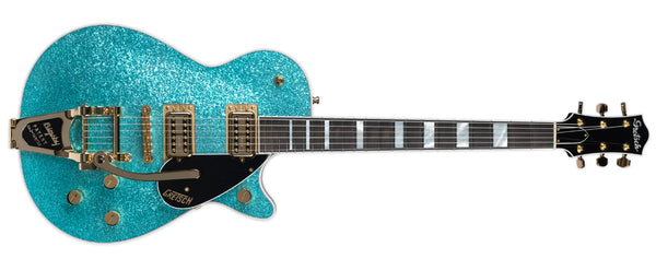 GRETSCH  G6229TG LIMITED EDITION PLAYERS EDITION SPARKLE JET BT WITH BIGSBY - OCEAN TURQUOISE SPARKLE