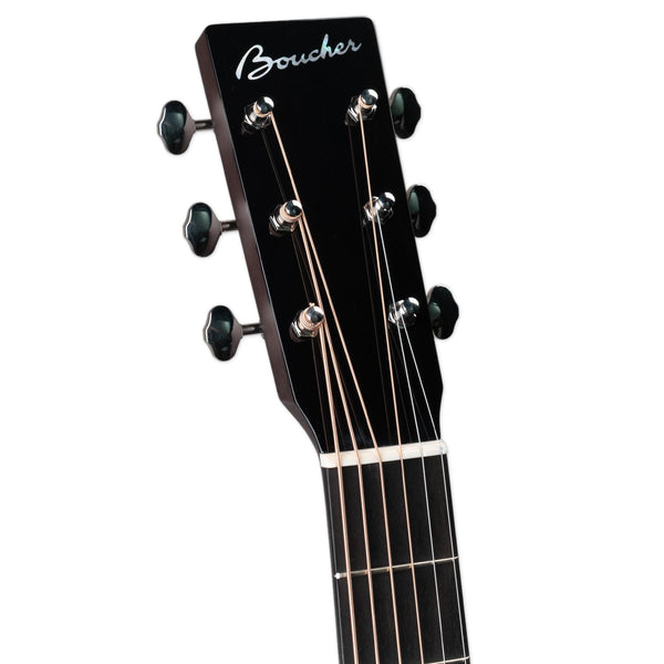 BOUCHER BG-52-GM BLUEGRASS GOOSE DREADNOUGHT WITH TORREFIED MASTER GRADE ADIRONDACK RED SPRUCE/INDIAN ROSEWOOD AND TWEED CASE