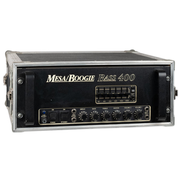 USED MESA BOOGIE BASS 400 HEAD WITH ROADCASE