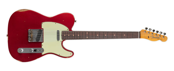 FENDER CUSTOM SHOP LIMITED EDITION '61 TELECASTER RELIC - AGED CANDY APPLE RED