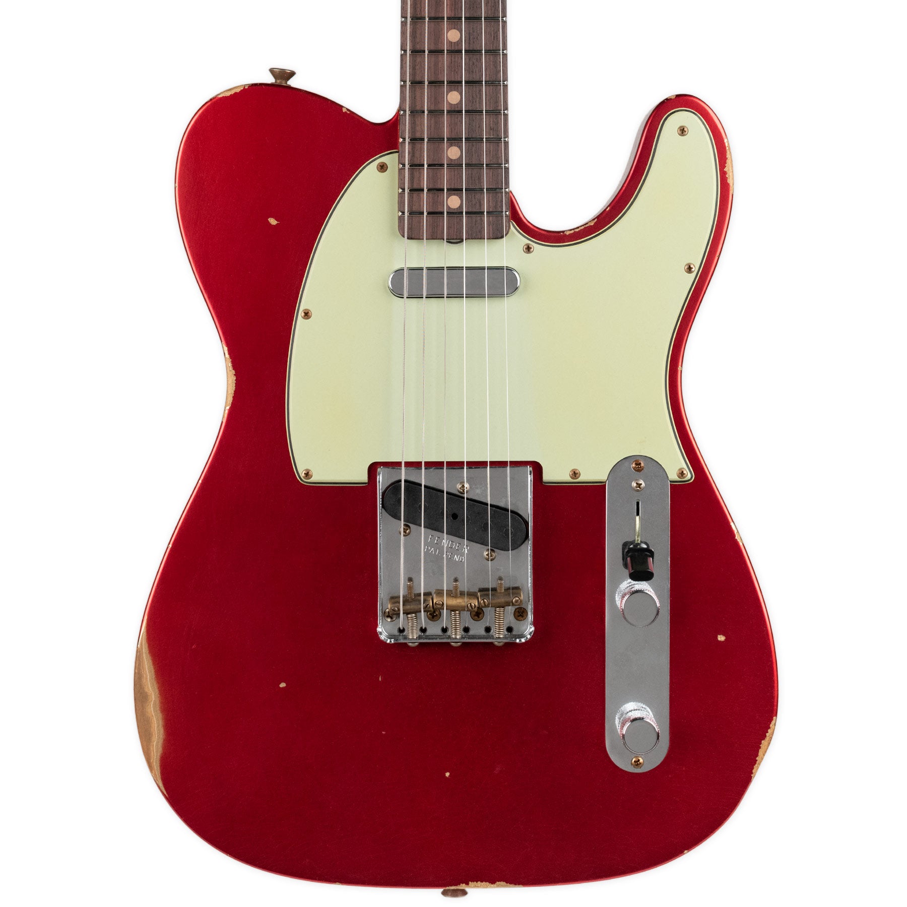 FENDER CUSTOM SHOP LIMITED EDITION '61 TELECASTER RELIC - AGED CANDY APPLE RED