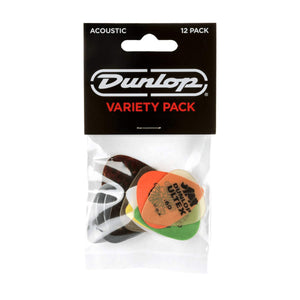 DUNLOP GUITAR PICK PLAYERS ACOUSTIC VARIETY PACK