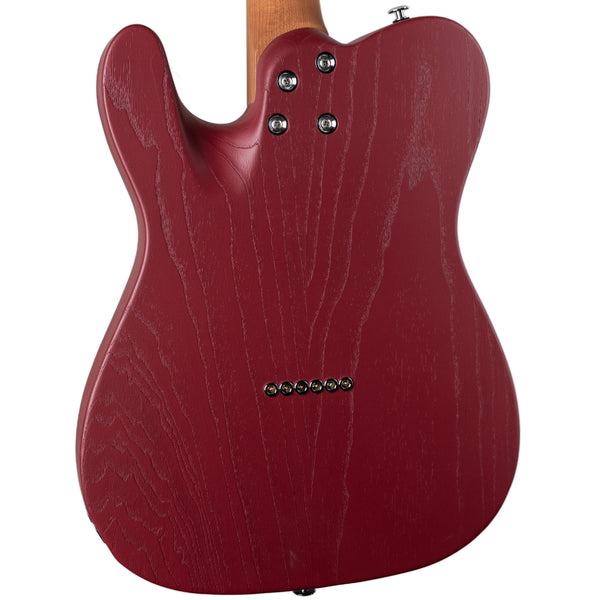 SUHR ANDY WOOD SIGNATURE SERIES MODERN T, IRON RED, T BRIDGE, SS