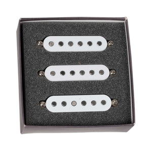 BARE KNUCKLE PICKUPS BOOT CAMP OLD GUARD STRAT SINGLE COIL SET WHITE