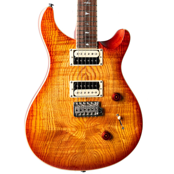 PRS SE CUSTOM 24 EXOTIC TOP BURLED ASH - VINTAGE SUNBURST