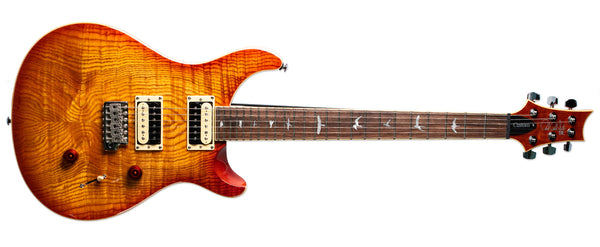 PRS SE CUSTOM 24 EXOTIC TOP BURLED ASH - VINTAGE SUNBURST