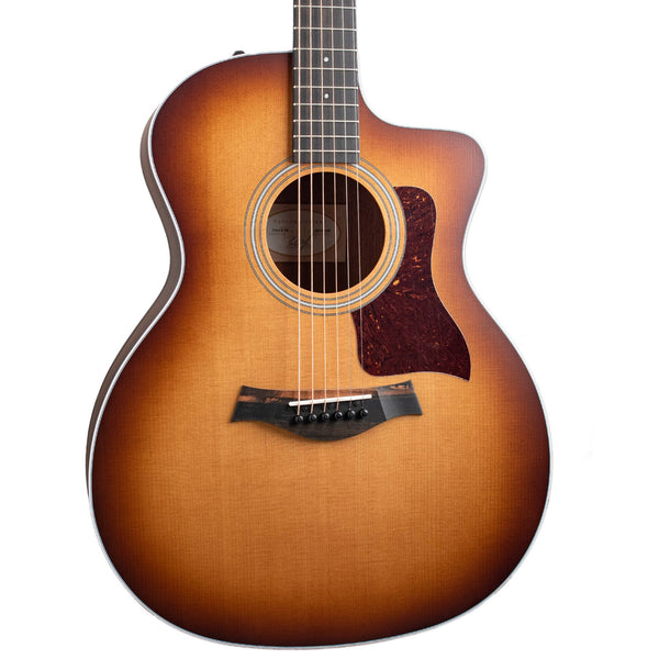 TAYLOR 214CE-K SB GRAND AUDITORIUM KOA BACK AND SIDES SHADED EDGEBURST WITH BAG