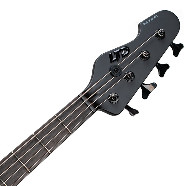 LTD AP-4 BLACK METAL BASS BLACK SATIN