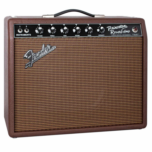 FENDER LIMITED EDITION ’65 PRINCETON REISSUE - BRITISH SABLE W/ G12H65 SPEAKER