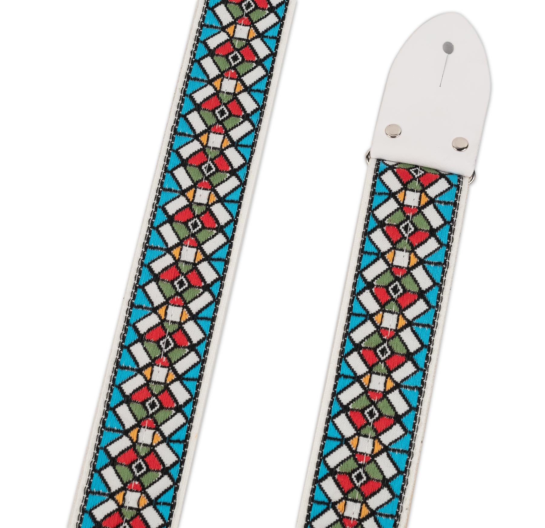 ACE STAINED GLASS - 2” VINTAGE REISSUE STRAP