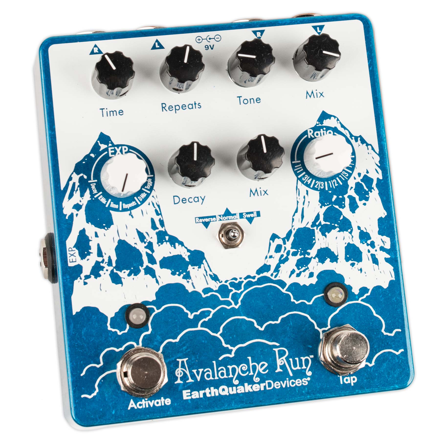 EARTHQUAKER DEVICES AVALANCHE RUN STEREO DELAY AND REVERB V2