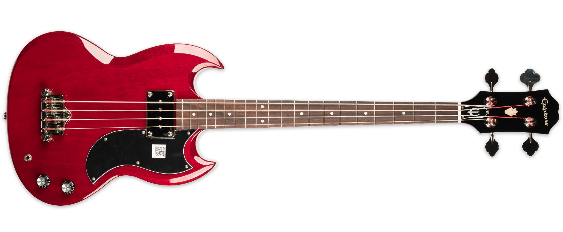 EPIPHONE EB-0 SHORT SCALE BASS CHERRY | Stang Guitars