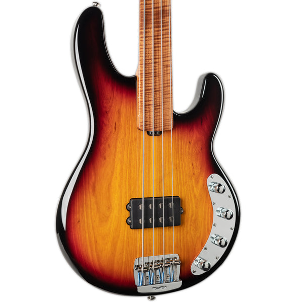 ERNIE BALL MUSIC MAN BFR STINGRAY SPECIAL H FRETLESS SIERRA VINTAGE SUNBURST