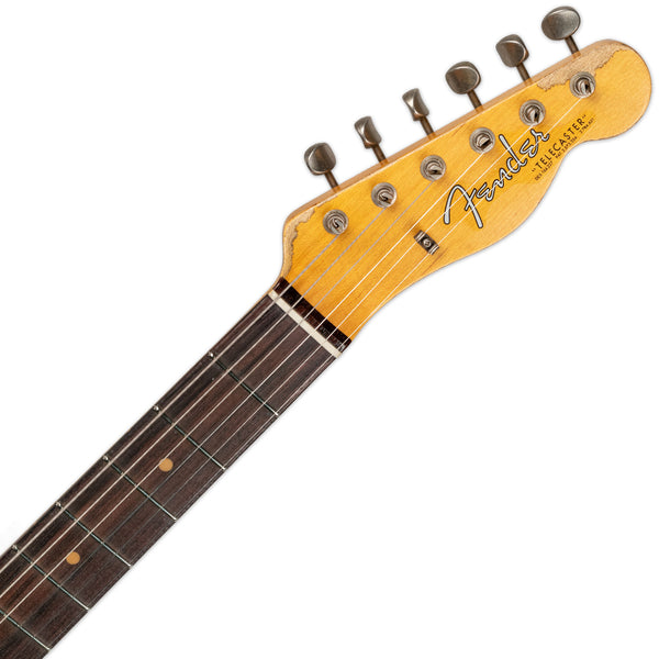 FENDER CUSTOM SHOP LIMITED EDITION ’63 TELECASTER SUPER HEAVY RELIC SUPER-FADED AGED CANDY TANGERINE