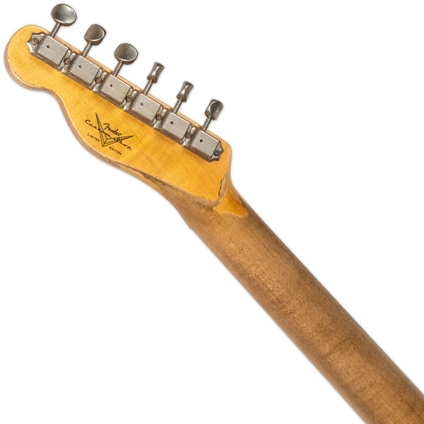 FENDER CUSTOM SHOP LIMITED EDITION ’63 TELECASTER SUPER HEAVY RELIC SUPER-FADED AGED CANDY TANGERINE