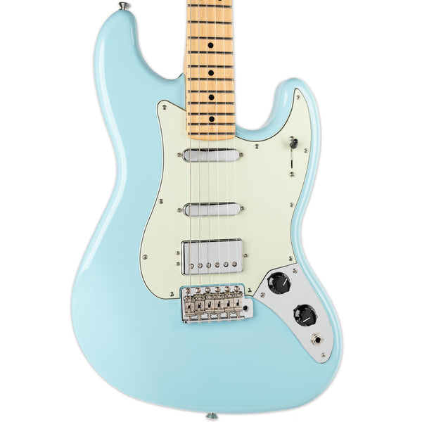 FENDER ALTERNATE REALITY LIMITED EDITION THE SIXTY-SIX MAPLE FINGERBOARD DAPHNE BLUE