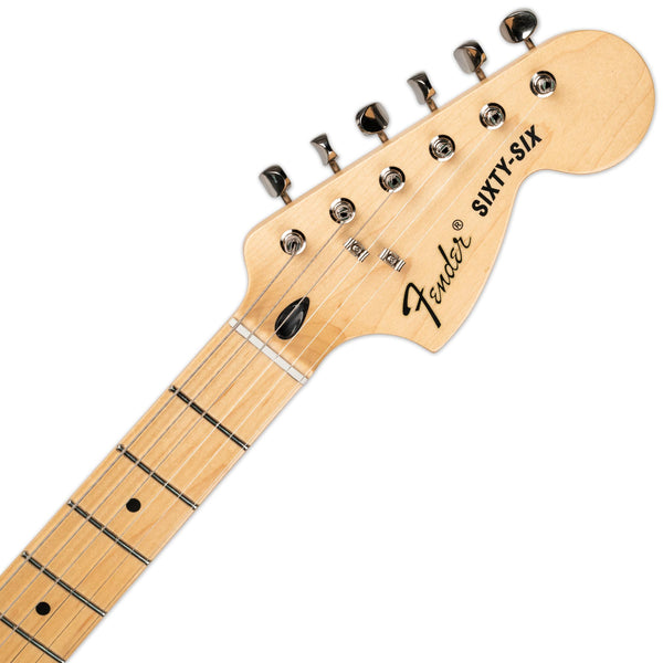 FENDER ALTERNATE REALITY LIMITED EDITION THE SIXTY-SIX MAPLE FINGERBOARD DAPHNE BLUE