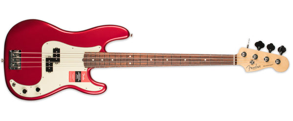 FENDER AMERICAN PROFESSIONAL SERIES P BASS, CANDY APPLE RED, RW