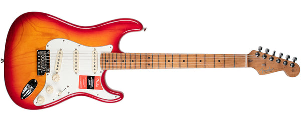 FENDER LIMITED EDITION AMERICAN PROFESSIONAL STRATOCASTER ROASTED NECK - AGED CHERRY BURST