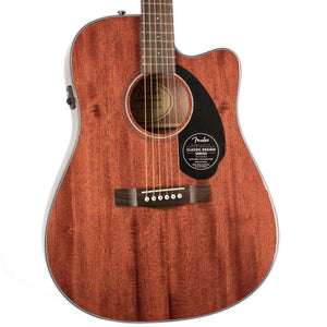 FENDER CD-60SCE DREADNOUGHT ACOUSTIC ELECTRIC ALL MAHOGANY
