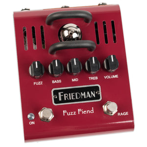 FRIEDMAN FUZZ FIEND TUBE FUZZ PEDAL WITH EXTREME SWITCH